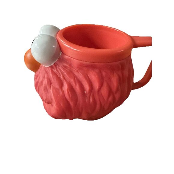 Vintage 1994 Jim Henson Elmo Sesame Street Muppet Show Plastic Mug - Picture 3 of 8